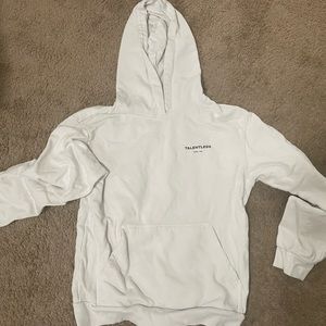 White Talentless Hoodie
